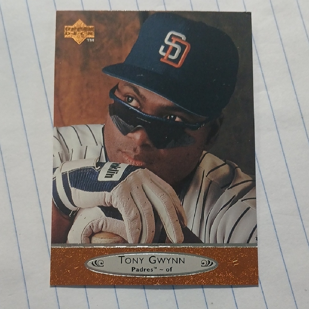 Tony Gwynn Baseball Card